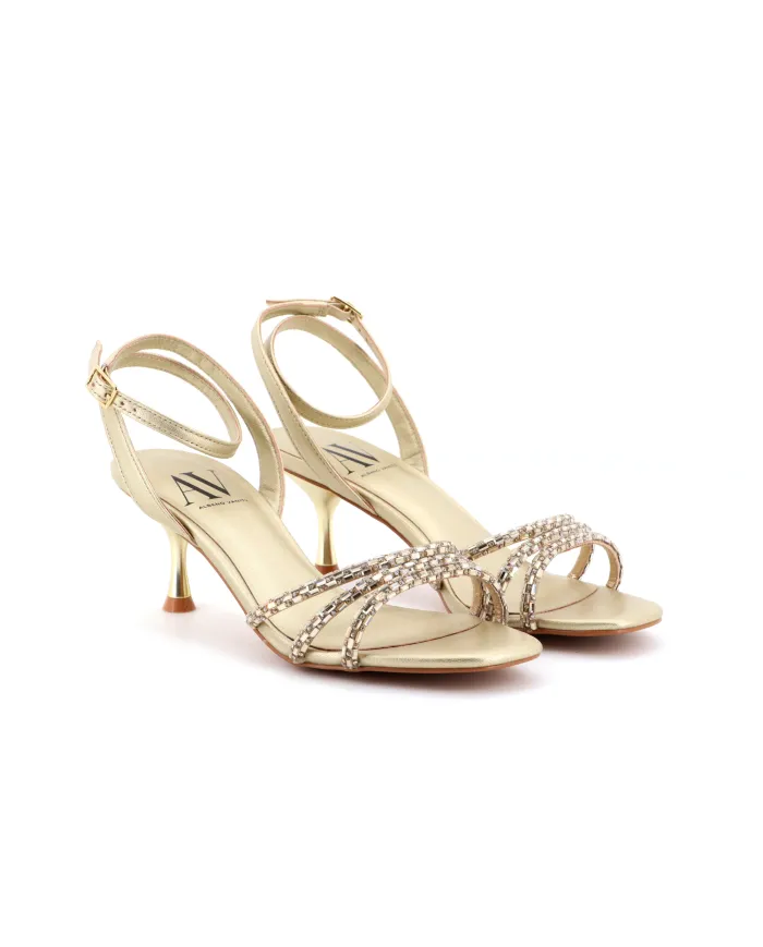ALBANO Sandalo Oro - Glamour Calzature
