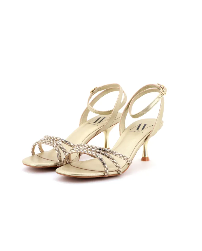ALBANO Sandalo Oro - Glamour Calzature