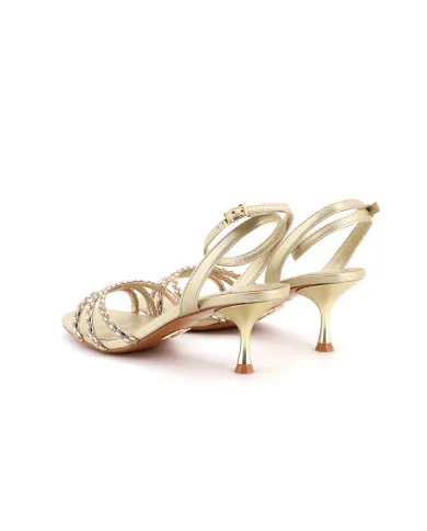 ALBANO Sandalo Oro - Glamour Calzature