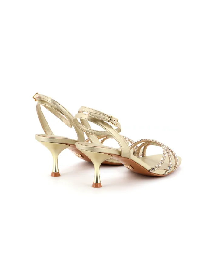 ALBANO Sandalo Oro - Glamour Calzature