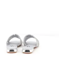ALBANO Ciabattina Argento - Glamour Calzature