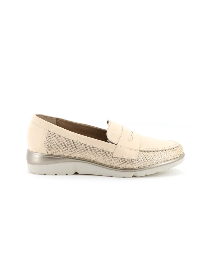 PITILLOS Mocassino Oro - Glamour Calzature PITILLOS Mocassino Oro - Glamour Calzature