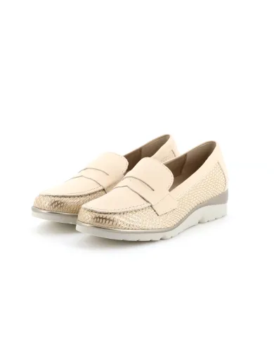 PITILLOS Mocassino Oro - Glamour Calzature PITILLOS Mocassino Oro - Glamour Calzature