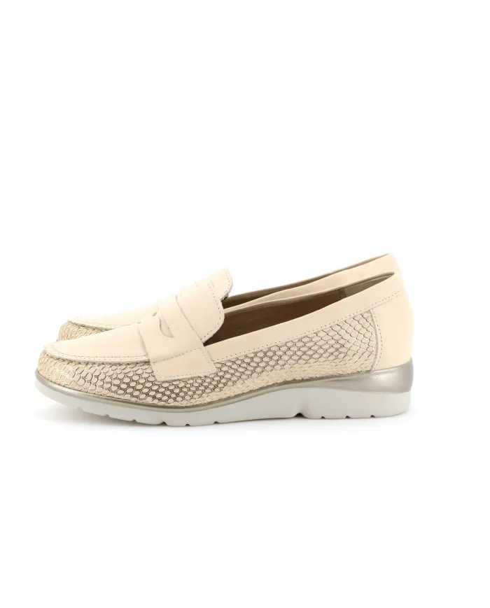 PITILLOS Mocassino Oro - Glamour Calzature PITILLOS Mocassino Oro - Glamour Calzature