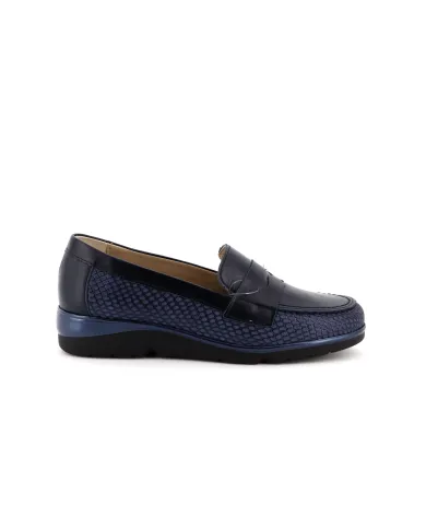 PITILLOS Mocassino Blu - Glamour Calzature