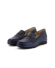 PITILLOS Mocassino Blu - Glamour Calzature
