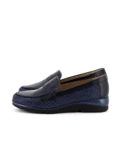 PITILLOS Mocassino Blu - Glamour Calzature