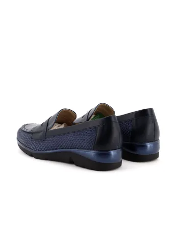PITILLOS Mocassino Blu - Glamour Calzature