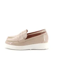 PITILLOS Mocassino Beige - Glamour Calzature PITILLOS Mocassino Beige - Glamour Calzature