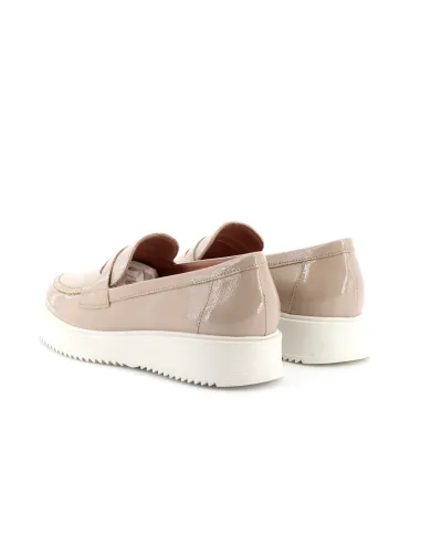 PITILLOS Mocassino Beige - Glamour Calzature PITILLOS Mocassino Beige - Glamour Calzature