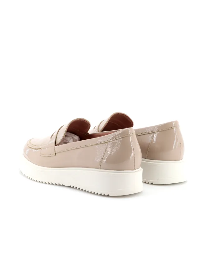 PITILLOS Mocassino Beige - Glamour Calzature PITILLOS Mocassino Beige - Glamour Calzature