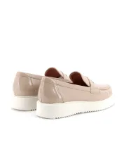 PITILLOS Mocassino Beige - Glamour Calzature PITILLOS Mocassino Beige - Glamour Calzature