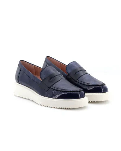 PITILLOS Mocassino Blu - Glamour Calzature PITILLOS Mocassino Blu - Glamour Calzature