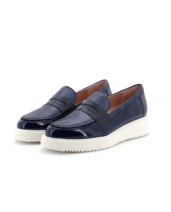 PITILLOS Mocassino Blu - Glamour Calzature PITILLOS Mocassino Blu - Glamour Calzature