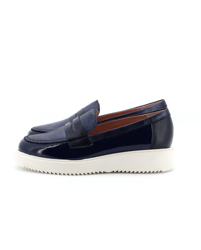 PITILLOS Mocassino Blu - Glamour Calzature PITILLOS Mocassino Blu - Glamour Calzature