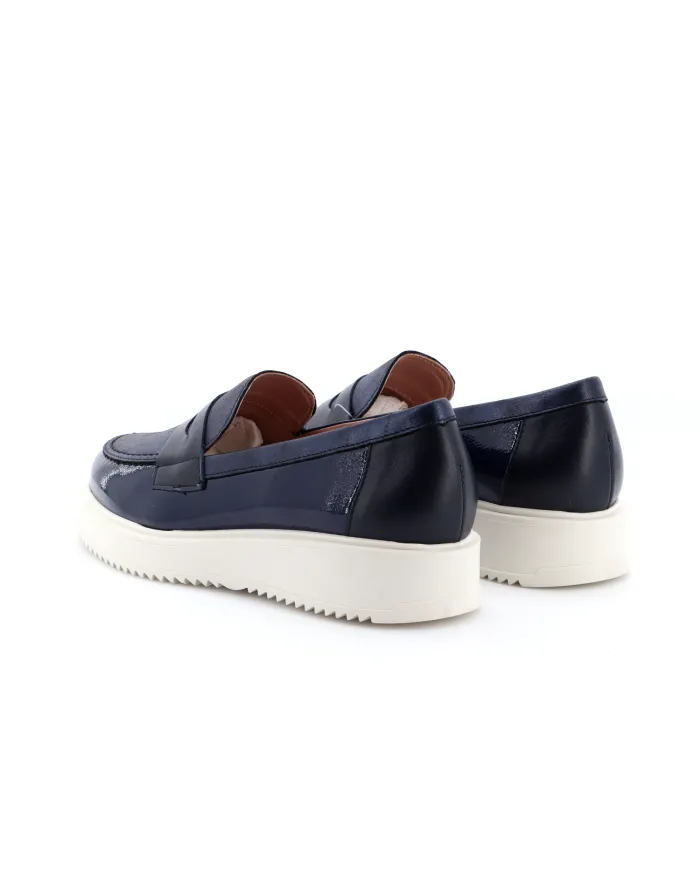 PITILLOS Mocassino Blu - Glamour Calzature PITILLOS Mocassino Blu - Glamour Calzature