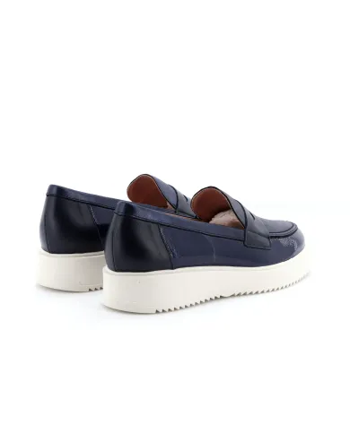PITILLOS Mocassino Blu - Glamour Calzature