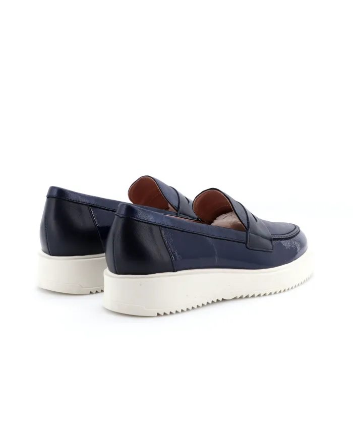 PITILLOS Mocassino Blu - Glamour Calzature