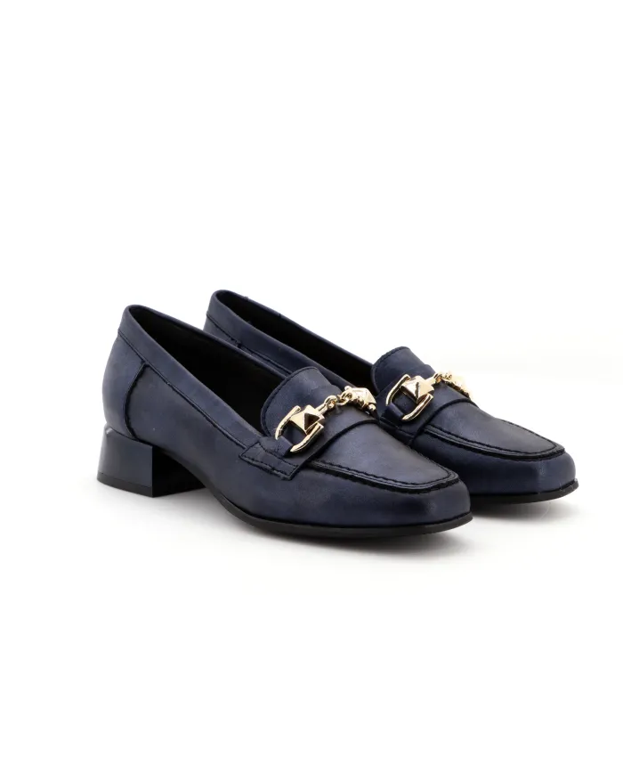 PITILLOS Mocassino Blu - Glamour Calzature PITILLOS Mocassino Blu - Glamour Calzature