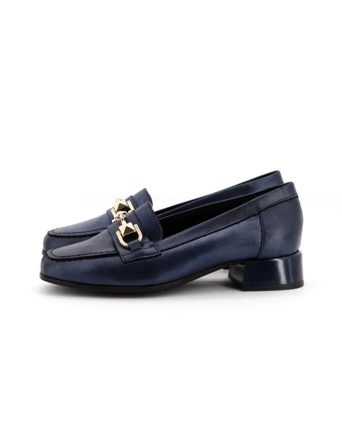 PITILLOS Mocassino Blu - Glamour Calzature PITILLOS Mocassino Blu - Glamour Calzature