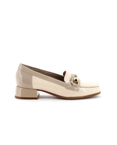 PITILLOS Mocassino Beige - Glamour Calzature PITILLOS Mocassino Beige - Glamour Calzature