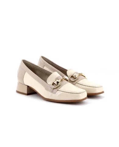 PITILLOS Mocassino Beige - Glamour Calzature PITILLOS Mocassino Beige - Glamour Calzature