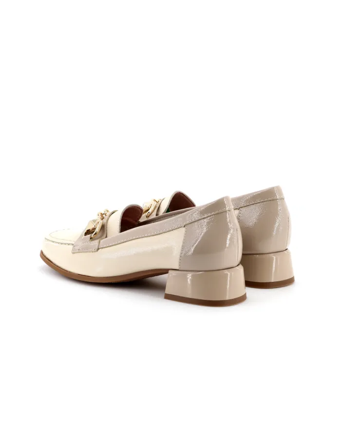 PITILLOS Mocassino Beige - Glamour Calzature PITILLOS Mocassino Beige - Glamour Calzature