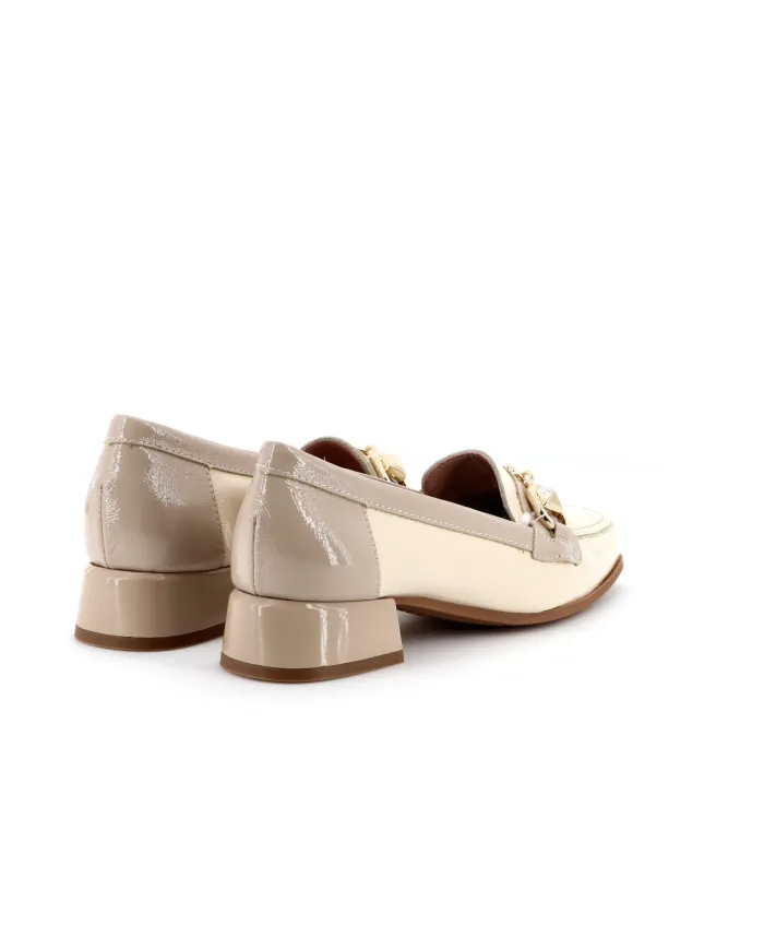 PITILLOS Mocassino Beige - Glamour Calzature PITILLOS Mocassino Beige - Glamour Calzature