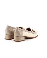 PITILLOS Mocassino Beige - Glamour Calzature PITILLOS Mocassino Beige - Glamour Calzature