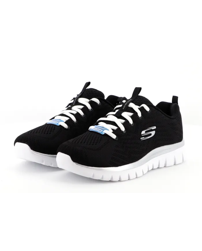 Skechers Sneakers Nero - Glamour Calzature Skechers Sneakers Nero - Glamour Calzature
