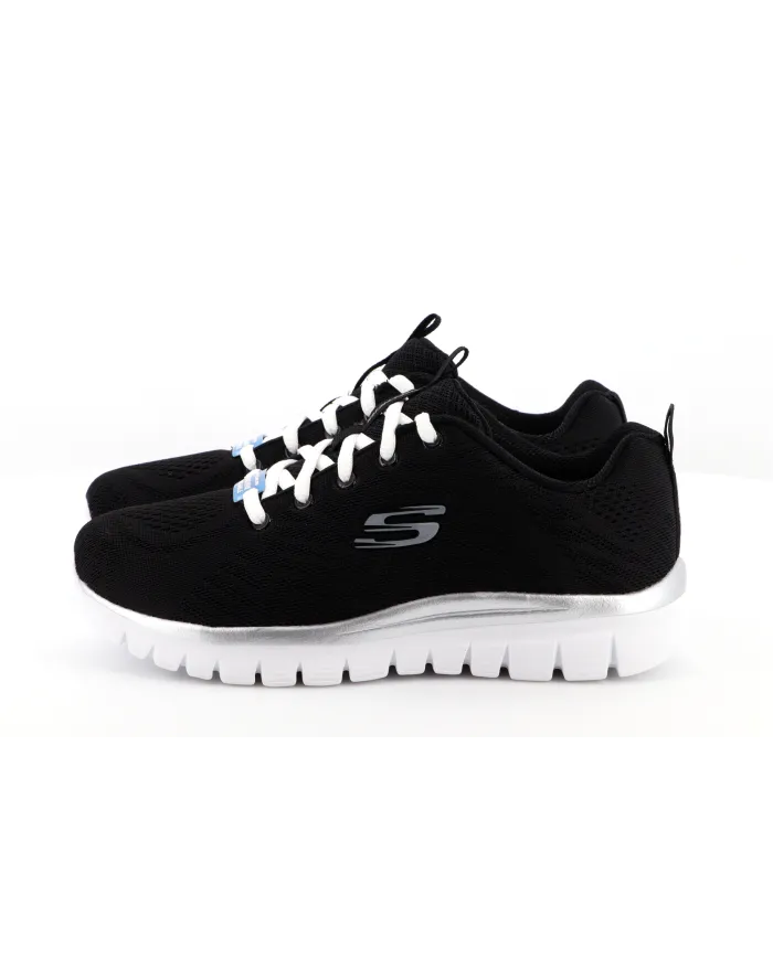 Skechers Sneakers Nero - Glamour Calzature Skechers Sneakers Nero - Glamour Calzature
