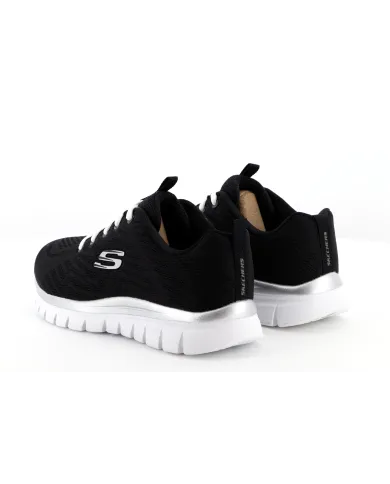 Skechers Sneakers Nero - Glamour Calzature Skechers Sneakers Nero - Glamour Calzature