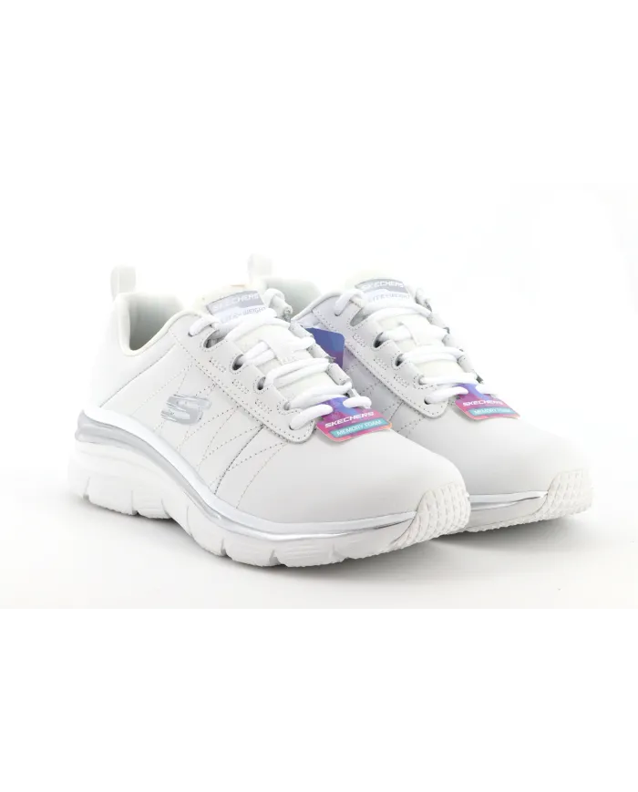 Skechers Fashion Fit Bianco - Glamour Calzature
