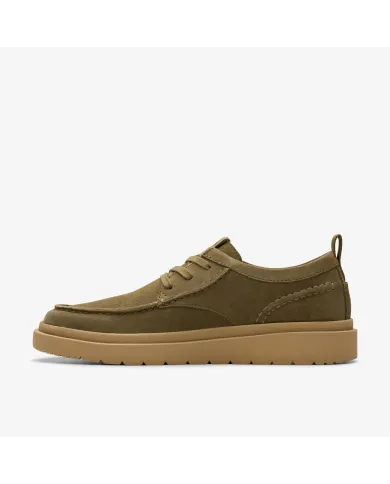 Clarks Polden Moc Verde - Glamour Calzature
