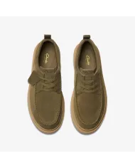 Clarks Polden Moc Verde - Glamour Calzature