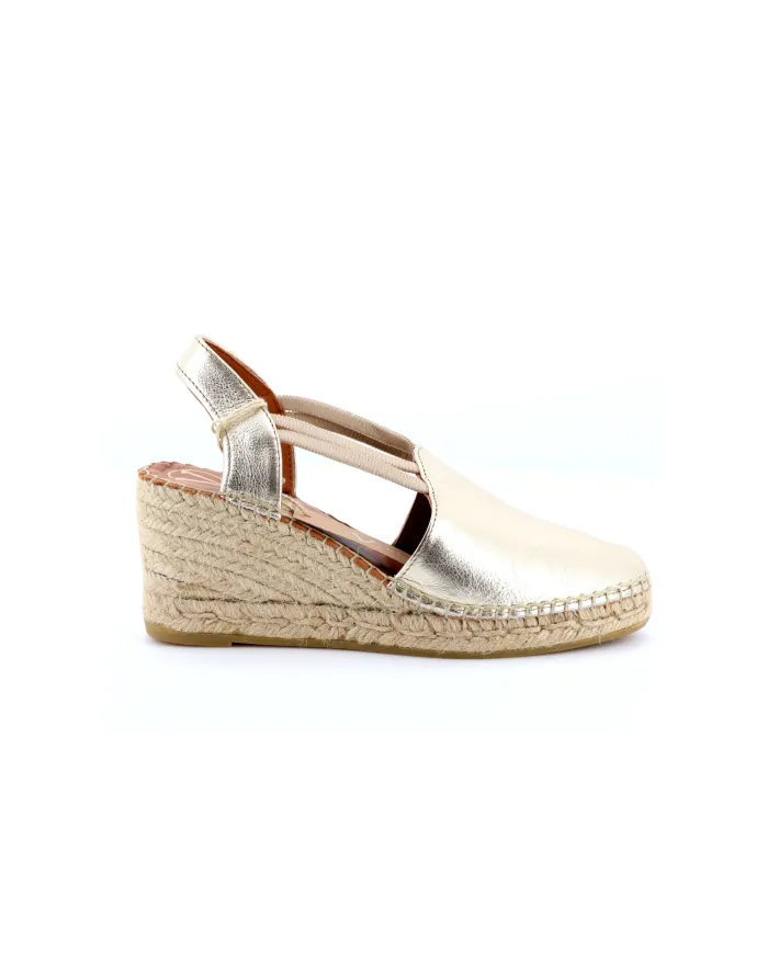 Viguera Espadrillas Oro - Glamour Calzature Viguera Espadrillas Oro - Glamour Calzature