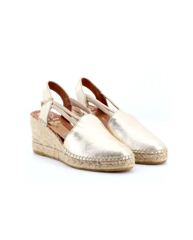 Viguera Espadrillas Oro - Glamour Calzature Viguera Espadrillas Oro - Glamour Calzature