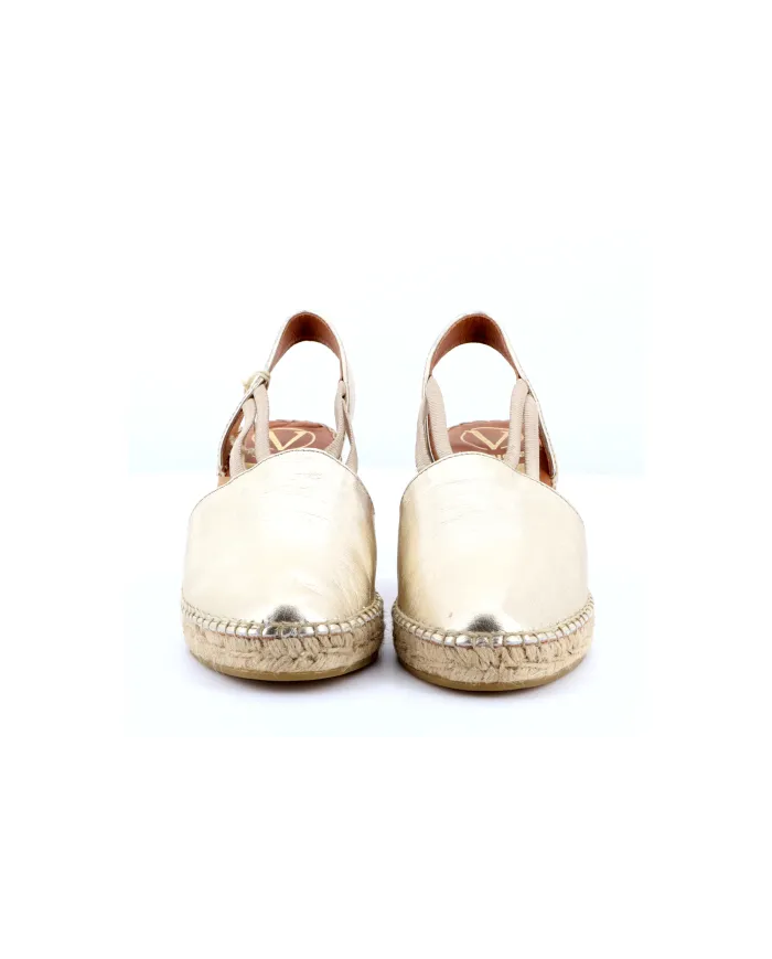 Viguera Espadrillas Oro - Glamour Calzature Viguera Espadrillas Oro - Glamour Calzature