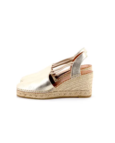 Viguera Espadrillas Oro - Glamour Calzature Viguera Espadrillas Oro - Glamour Calzature