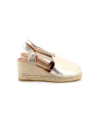 Viguera Espadrillas Oro - Glamour Calzature Viguera Espadrillas Oro - Glamour Calzature
