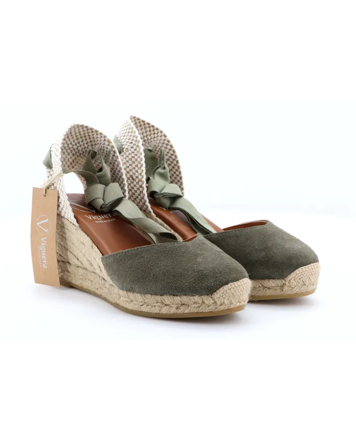 Viguera Espadrillas Verde - Glamour Calzature