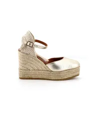 Viguera Espadrillas Oro - Glamour Calzature Viguera Espadrillas Oro - Glamour Calzature