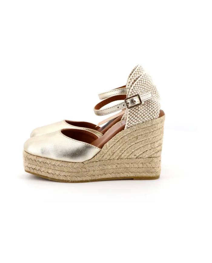 Viguera Espadrillas Oro - Glamour Calzature Viguera Espadrillas Oro - Glamour Calzature