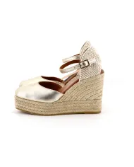 Viguera Espadrillas Oro - Glamour Calzature Viguera Espadrillas Oro - Glamour Calzature