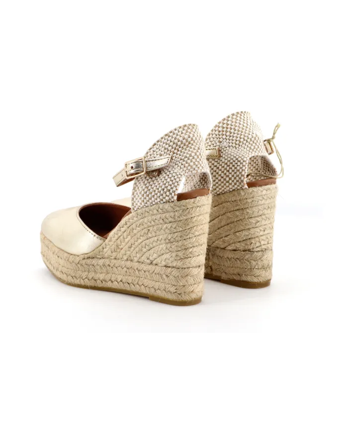 Viguera Espadrillas Oro - Glamour Calzature Viguera Espadrillas Oro - Glamour Calzature