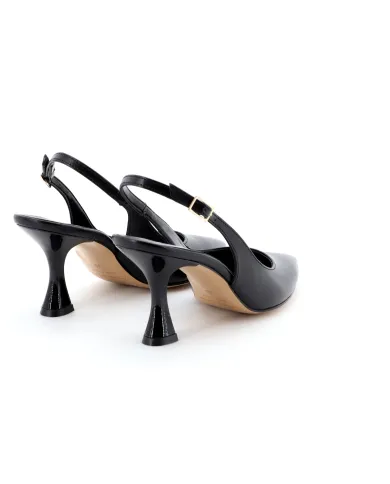 Nacrèe Slingback Nero - Glamour Calzature