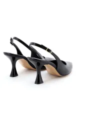 Nacrèe Slingback Nero - Glamour Calzature