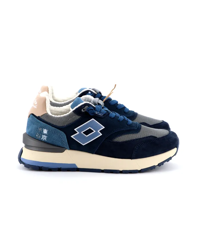 Lotto Leggenda Tokyo Ginza Blu - Glamour Calzature