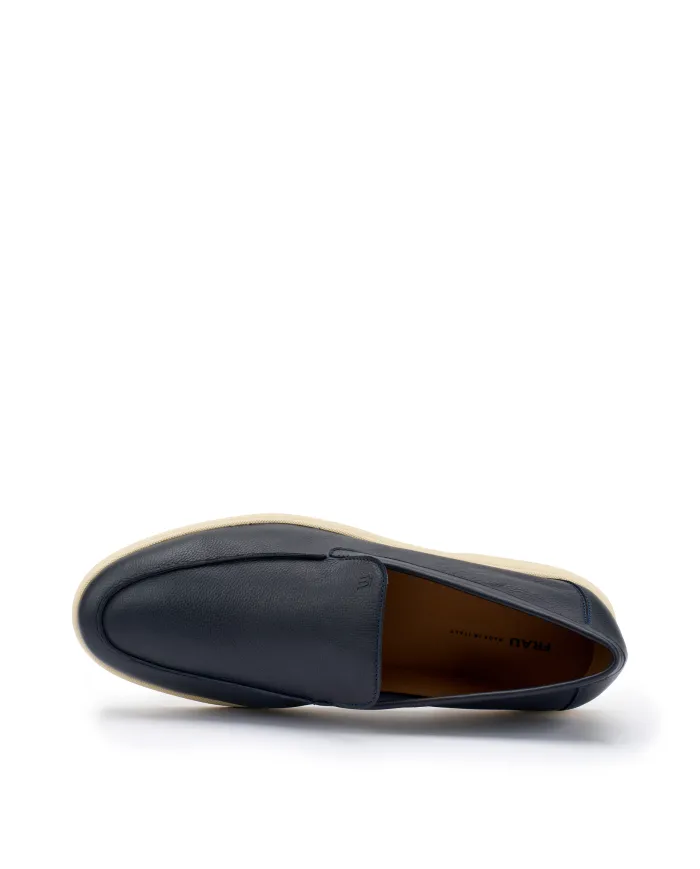 Frau Mocassino Blu - Glamour Calzature