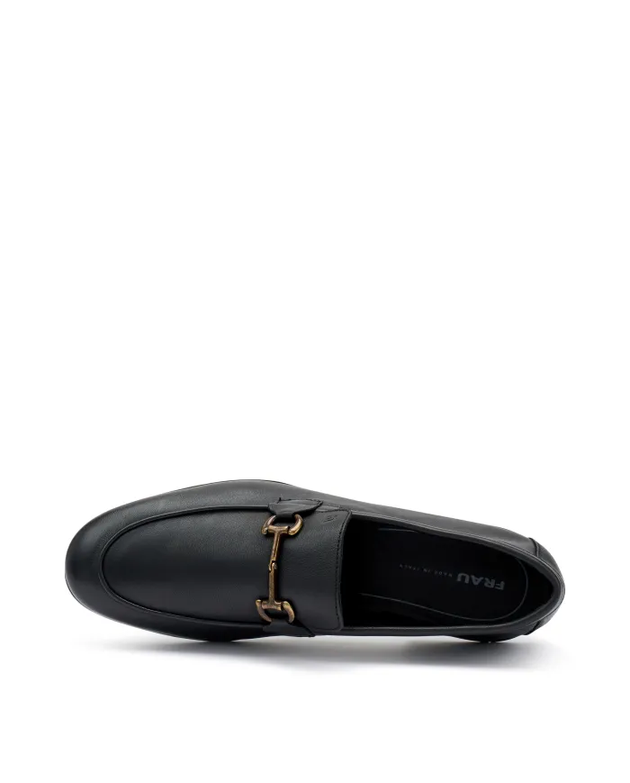 Frau Mocassino Nero - Glamour Calzature Frau Mocassino Nero - Glamour Calzature